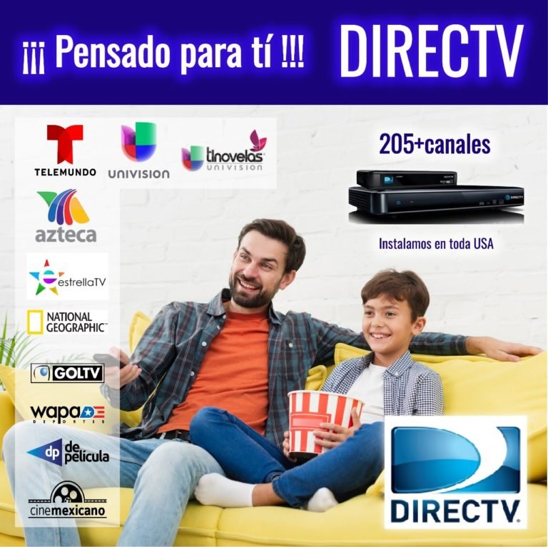 directv est pensado para tí disfruta con tu familia